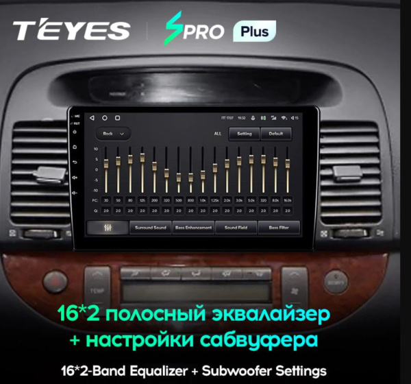 Автомагнитола Teyes SPRO Plus 4/32Gb Toyota Camry 5 Тип-A