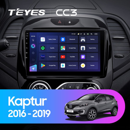 Автомагнитола Teyes CC3 4/32Gb Renault Kaptur F2