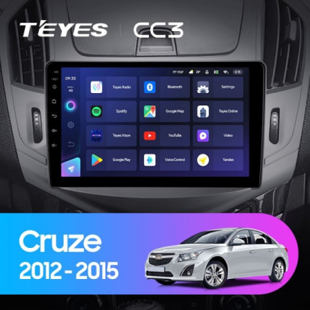 Автомагнитола Teyes CC3 4/32Gb Chevrolet Cruze Серая