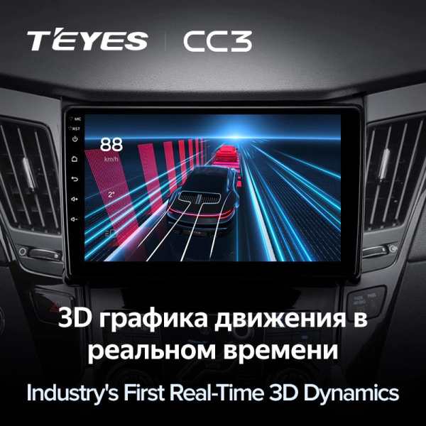 Автомагнитола Teyes CC3 4/32Gb Hyundai Sonata 6 YF Тип-B Автомагнитола Teyes CC3 4/32Gb Hyundai Sonata 6 YF Тип-B