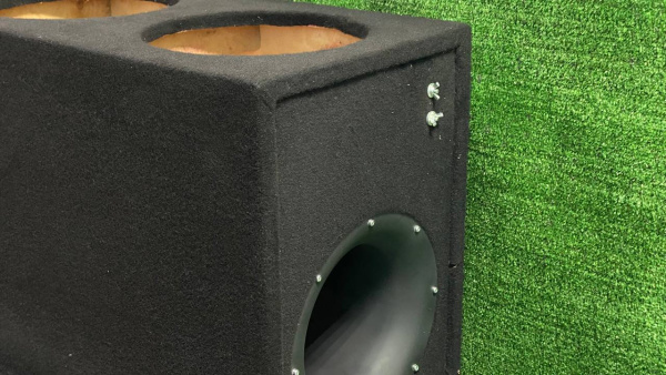Универсальный короб под 2x12" сабвуфер на трубе Универсальный короб под 2x12" сабвуфер на трубе
