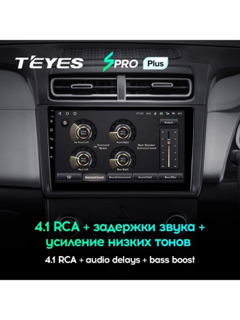 Автомагнитола Teyes SPRO Plus 4/32Gb Hyundai Creta 2 / IX25 10.1 дюймов