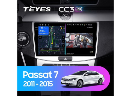Автомагнитола Teyes CC3 2K 6/128Gb Volkswagen Passat 7