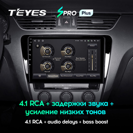 Автомагнитола Teyes SPRO Plus 4/32Gb Skoda Octavia 3 A7 Тип-A