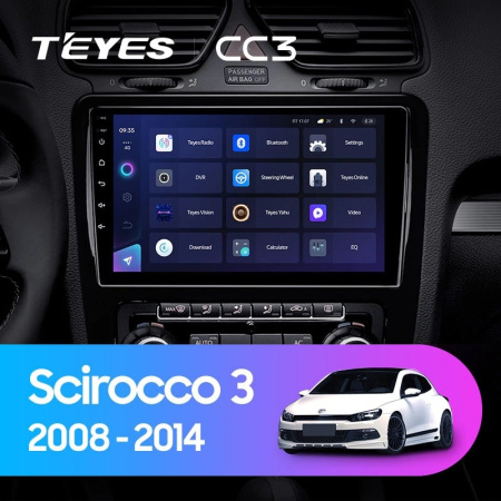 Автомагнитола Teyes CC3 4/32Gb Volkswagen Scirocco Тип-B