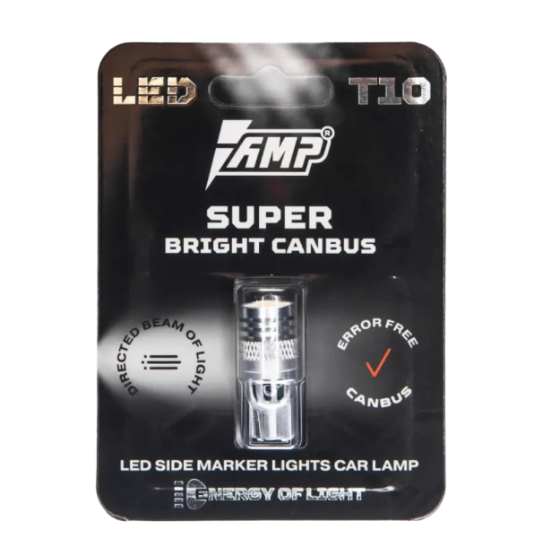 Светодиод габаритный AMP SuperBright T10 CANBUS
