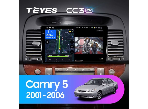Автомагнитола Teyes CC3 2K 4/64Gb Toyota Camry 5 Тип-A Автомагнитола Teyes CC3 2K 4/64Gb Toyota Camry 5 Тип-A
