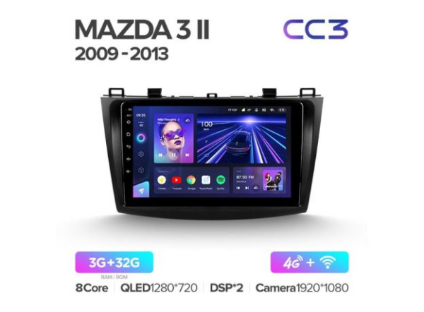 Автомагнитола Teyes CC3 4/32Gb Mazda 3 BL Автомагнитола Teyes CC3 4/32Gb Mazda 3 BL