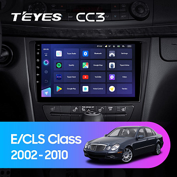 Автомагнитола Teyes CC3 4/32Gb Mercedes Benz E-Class S211 W211 CLS-Class C219