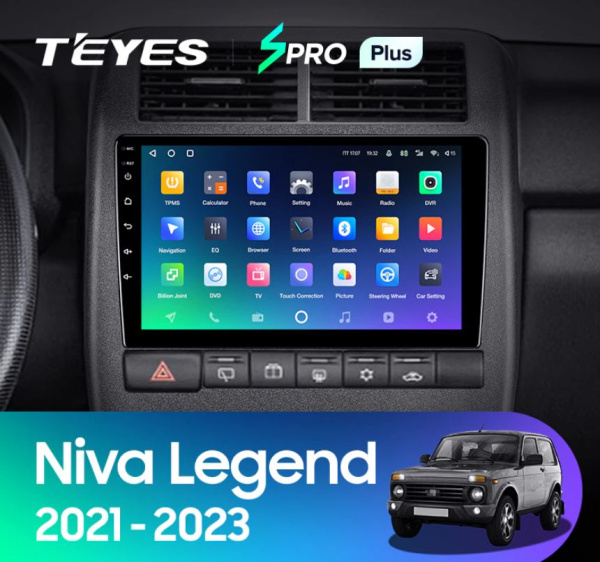 Автомагнитола Teyes SPRO Plus 4/32Gb Lada Niva Legend