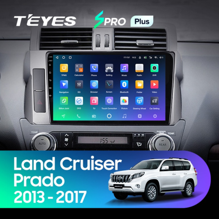 Автомагнитола Teyes SPRO Plus 4/32Gb Toyota Land Cruiser Prado 2013-2017