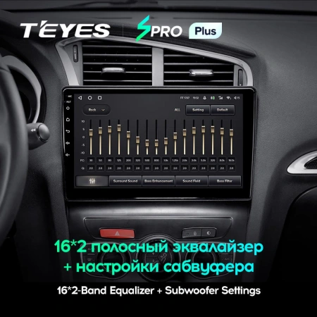 Автомагнитола Teyes SPRO Plus 4/32Gb Citroen C4 2