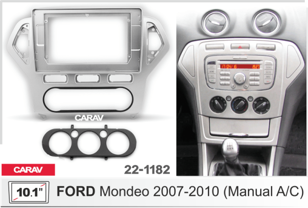 CARAV 22-1182 | 10.1" переходная рамка Ford Mondeo 2006-2010