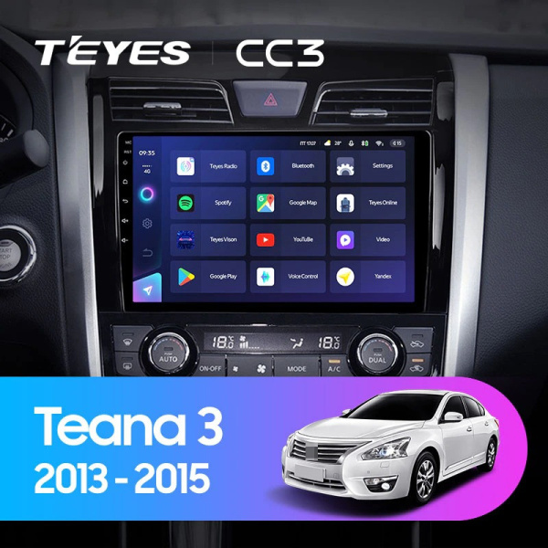Автомагнитола Teyes CC3 4/32Gb Nissan Teana J33 Тип-B Автомагнитола Teyes CC3 4/32Gb Nissan Teana J33 Тип-B
