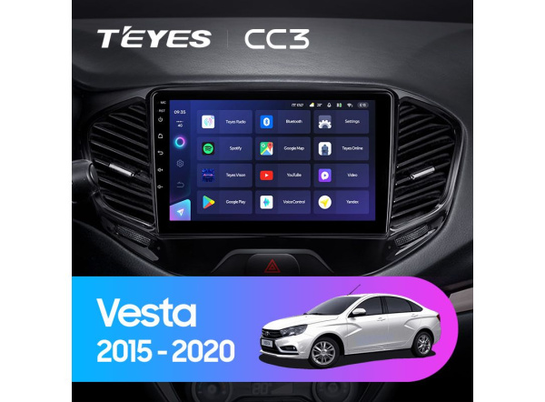 Автомагнитола Teyes CC3 4/32Gb Lada Vesta Автомагнитола Teyes CC3 4/32Gb Lada Vesta