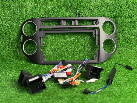 Комплект для Android магнитолы на Volkswagen Tiguan 2006-2017 Тип-B Чёрный