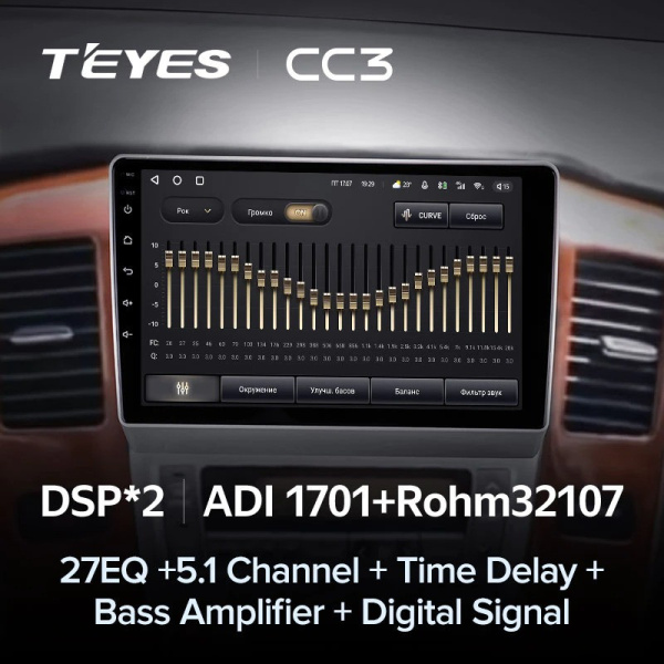 Автомагнитола Teyes CC3 4/32Gb Toyota Alphard 1 H10 Тип-B Автомагнитола Teyes CC3 4/32Gb Toyota Alphard 1 H10 Тип-B