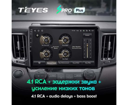 Автомагнитола Teyes SPRO Plus 4/32Gb Toyota RAV4 4 Тип-B 2012-2018