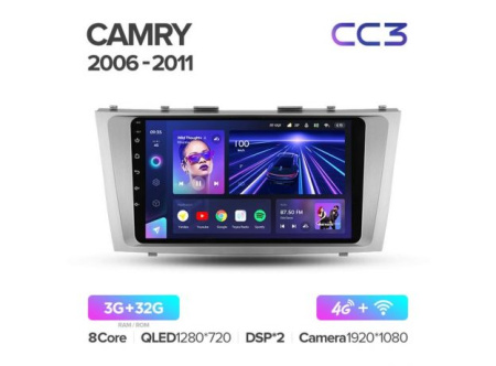 Автомагнитола Teyes CC3 4/32Gb Toyota Camry 6
