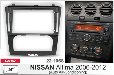 CARAV 22-1068 | 9" переходная рамка Nissan Teana II 2008-2014