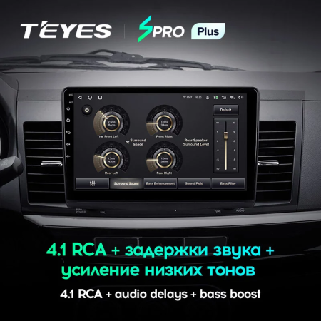Автомагнитола Teyes SPRO Plus 4/32Gb Mitsubishi Lancer Тип-A