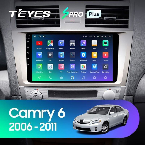 Автомагнитола Teyes SPRO Plus 4/32Gb Toyota Camry 6 Автомагнитола Teyes SPRO Plus 4/32Gb Toyota Camry 6