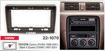 CARAV 22-1070 | 9" переходная рамка Toyota Camry 1996-2002