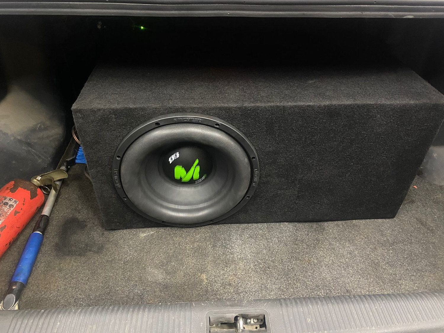 Установка сабового звена в автомобиль Hyundai Accent