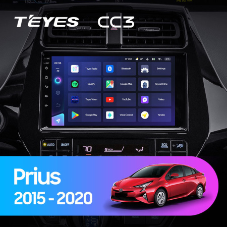 Автомагнитола Teyes CC3 4/32Gb Toyota Prius XW50